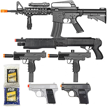 cheap airsoft guns bundle
